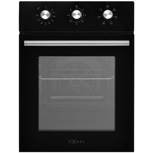 Духовой шкаф электрический встраиваемый ZUGEL ZOE451B 50 л конвекция гриль черный 2999000₽