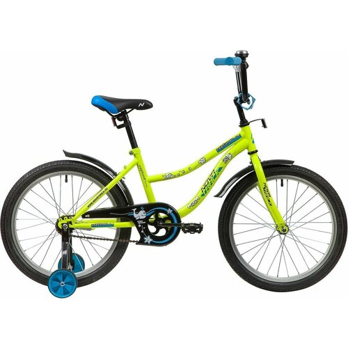 Велосипед Novatrack 203 Neptune диаметр колеса 20 зеленый 1411200₽