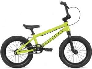 Format Горный велосипед Kids 14 bmx (14" 1 ск.) 2022, зеленый, RBK22FM14533