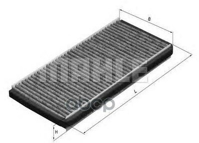 Фильтр Салона [Угольный] Mahle/Knecht арт. LAK448