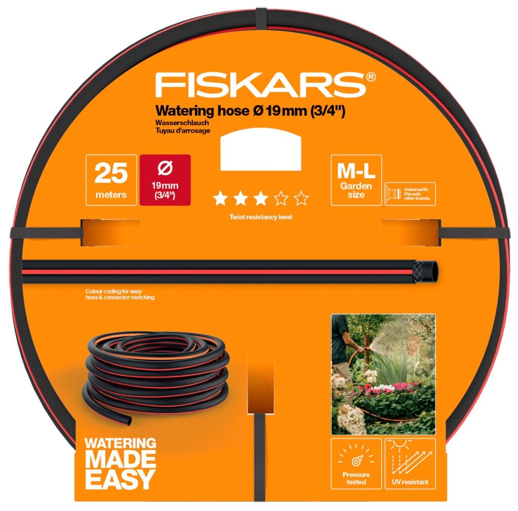 Шланг Fiskars 1027100 25м - фотография № 5