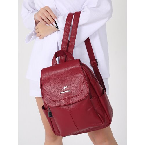 фото Рюкзак , фактура гладкая, красный нет тб