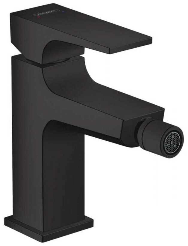 Смеситель для биде Hansgrohe Metropol 32520670 черный матовый