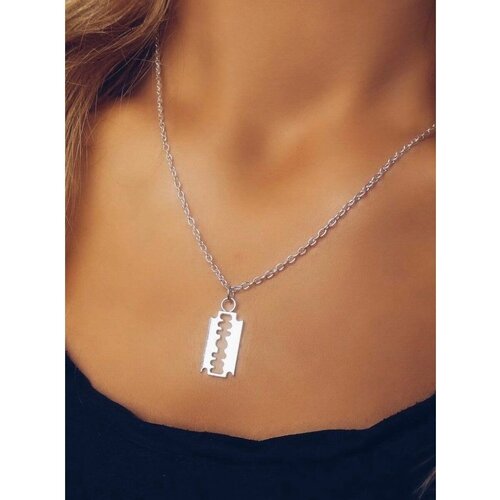 Колье VERBA, длина 45 см, серебряный