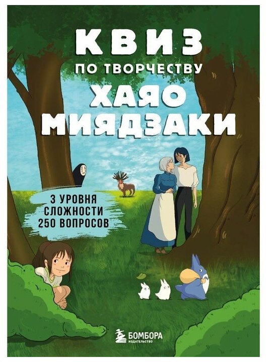 КВИЗ по творчеству Хаяо Миядзаки. 3 уровня сложности, 250 вопросов - фото №1