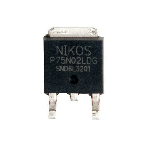 Микросхема N-MOSFET P75N02LDG TO-252 10pcs nce7560k or nce7560 or nce7559k to 252 60a 75v n channel enhancement mode power mosfet
