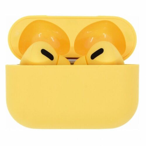 Наушники беспроводные TWS inPod 3 Pro с боксом для зарядки Bluetooth желтый 42000₽