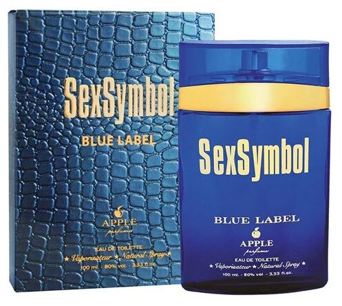 Мужская туалетная вода Apple Parfums Sex Symbol Blue Label, 100 мл