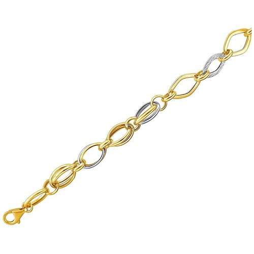 фото Эстет браслет из жёлтого золота 01б032657р, 17 см, 4.35 г