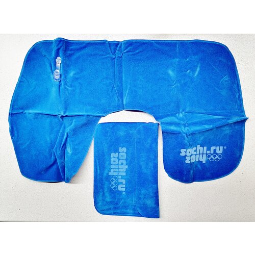 Надувная подушка для путешествий SOCHI 2014 / Inflatable Travel Neck Pillow сочи 2014