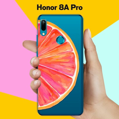 Силиконовый чехол Грейпфрут на Honor 8A Pro