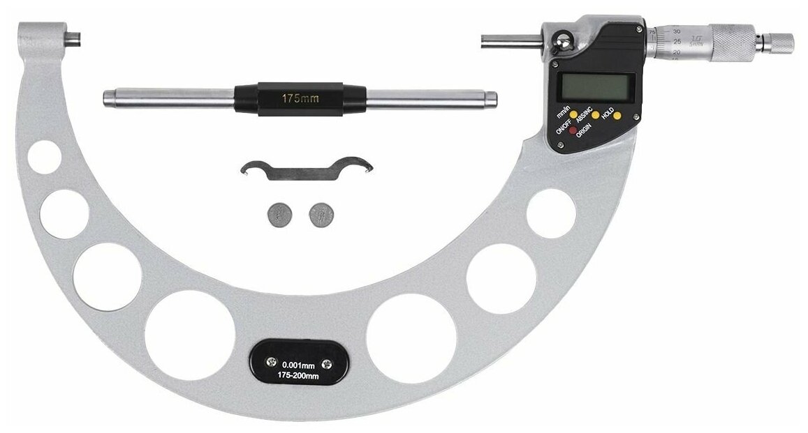 Микрометр электронный цифровой МКЦ-200 0.001 (грси №66442-17) SHAN