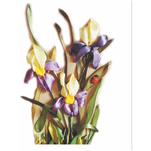 Вышивка лентами 