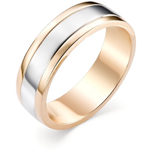 фото Алькор кольцо из красного золота 1-00109, размер 18.5