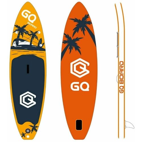 Сап борд GQ ORANGE / SUP board / Сап сёрфинг плавник для серфинга длиной 9 дюймов плавник для серфинга черного цвета