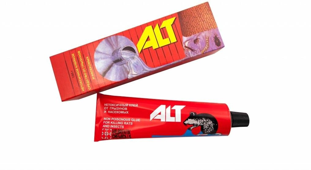 Клей ALT (135 г) - средство для отлова грызунов и насекомых.