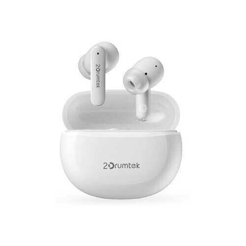 Гарнитура вкладыши A4Tech 2Drumtek B25 TWS белый беспроводные bluetooth в у шной раковине B25 GRAYISH WHITE 318200₽