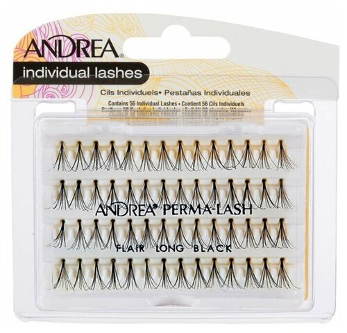 Andrea Пучки ресниц длинные черные MOD Perma Lash Flair Long Black