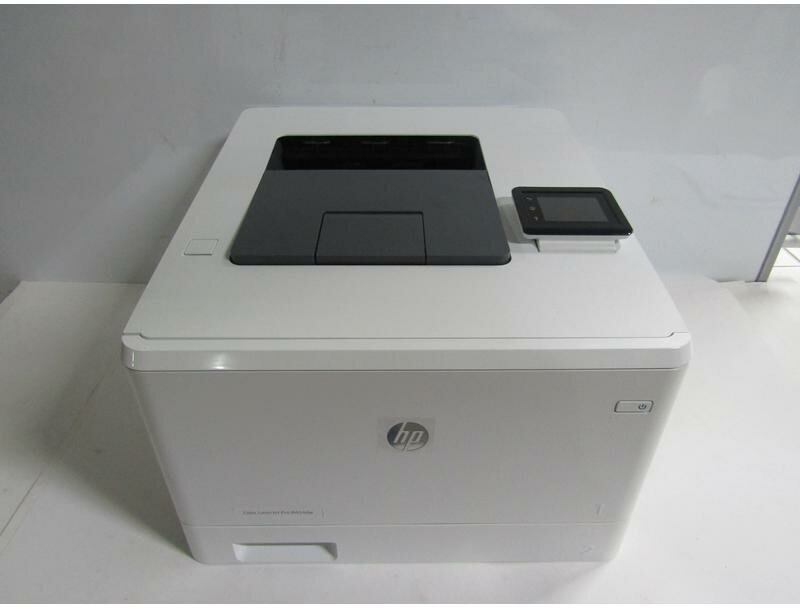 Принтер лазерный HP Color LaserJet Pro M454dw лазерный, цвет: белый [w1y45a] - фото №11