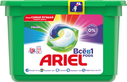 Капсулы для стирки Ariel Color, 15 капсул