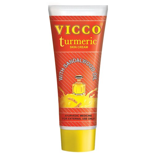 Vicco Крем с куркумой и сандаловым маслом противовоспалительный выравнивающий, 15 гр.