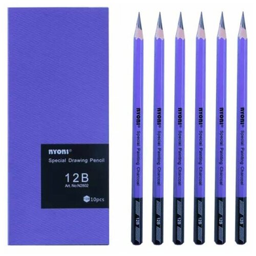 Набор Карандашей Чернографитных 10 шт.