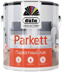 Лак Dufa Retail Parkett глянцевый алкидно-уретановый бесцветный 0.75 л
