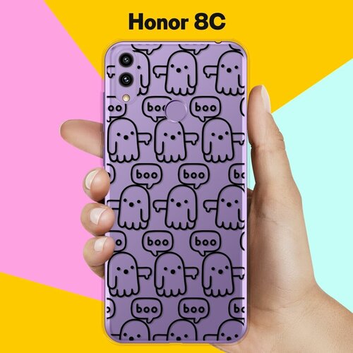 Силиконовый чехол на Honor 8С Boo / для Хонор 8Ц силиконовый чехол на honor 8с boo для хонор 8ц