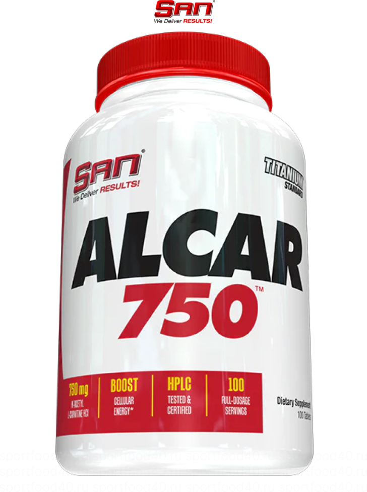 L- карнитин ALCAR 750 SAN 100 таблеток жиросжигатель