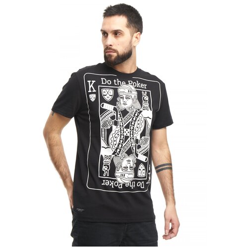 фото Футболка atributika & club khl do the poker 138250(m / черный/m)
