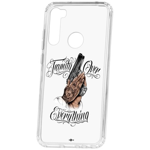 фото Чехол на xiaomi redmi note 8t kruche print семья превыше кruче