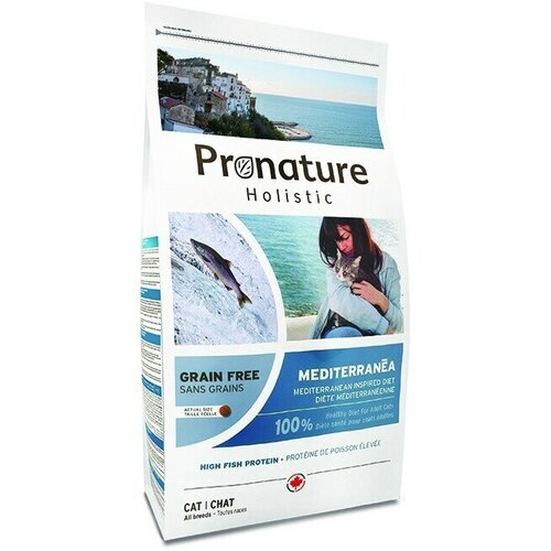 Pronature Holistic GF корм д/кошек Средиземноморское меню 2кг