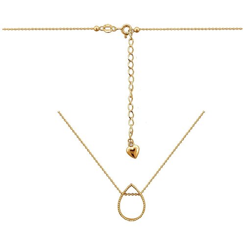 фото Эстет золотое колье-подвеска 01л011687, 40 см, 3.09 г