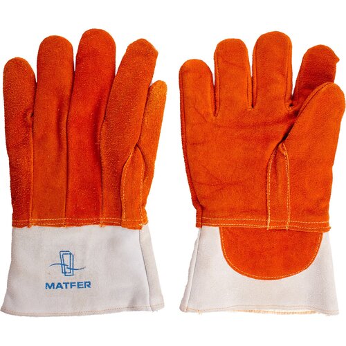Перчатки для кондитера Matfer укороченные до 300С пара 310х160мм кожа 4142409 3300₽