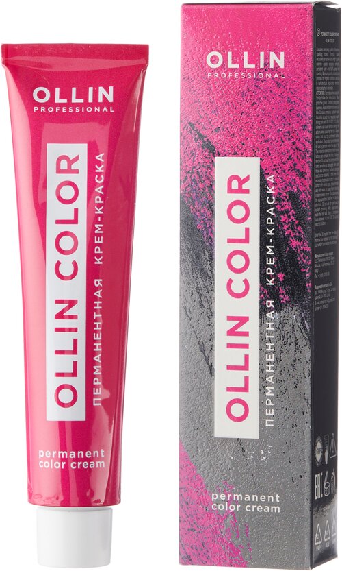 OLLIN Professional Color перманентная крем-краска для волос, 8/6 светло-русый красный, 60 мл