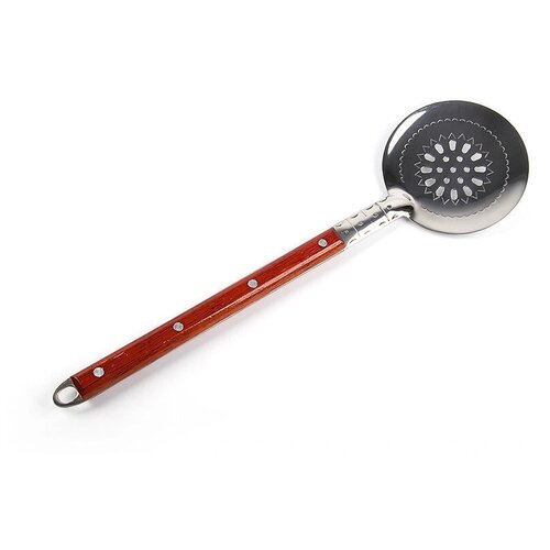 Шумовка для казана 41см узбекская с гравировкой