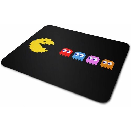 Коврик для мыши Каждому Своё Ретро-игры/Pacman/Пакман 22x18 см