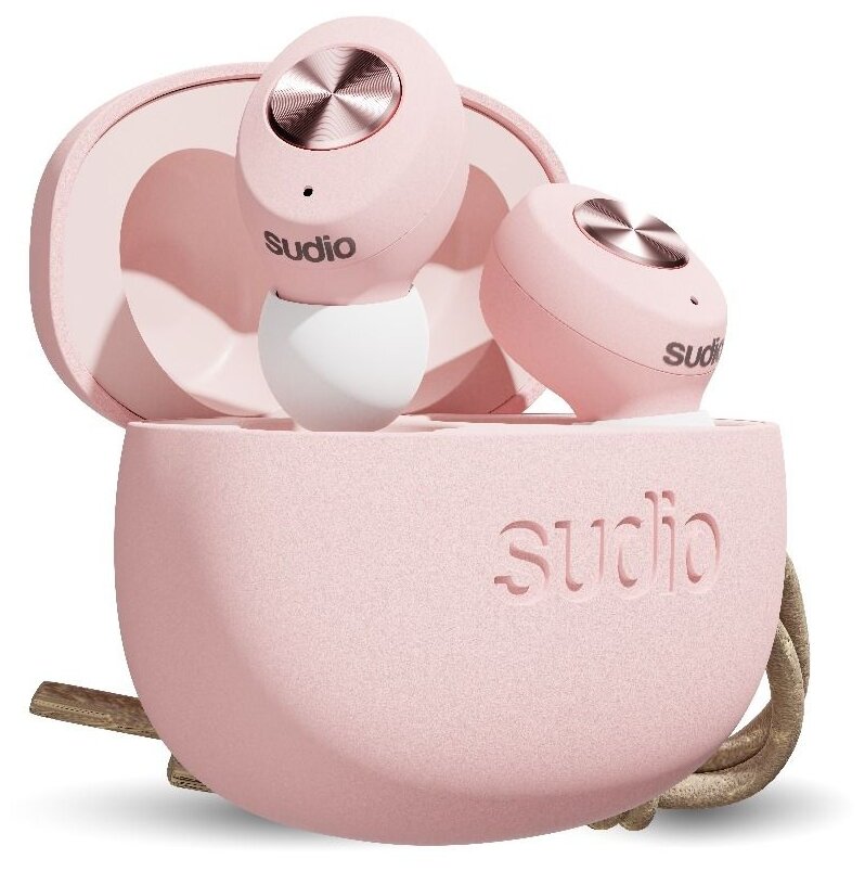 Беспроводные наушники Sudio Tolv, pastel pink