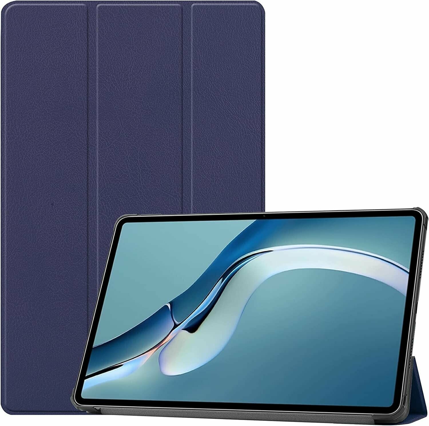 Умный чехол для Huawei MatePad Pro 12.6, синий