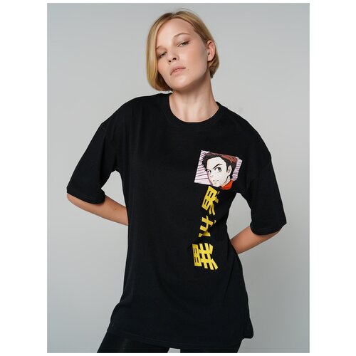 фото Футболка твое 81781 цвет: черный s