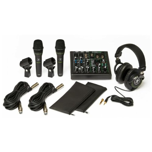 MACKIE Performer Bundle комплект оборудования для домашней студии (EM-89D, ProFX6v3, MC-100)