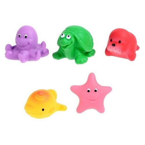 Набор резиновых игрушек для купания 3 966₽