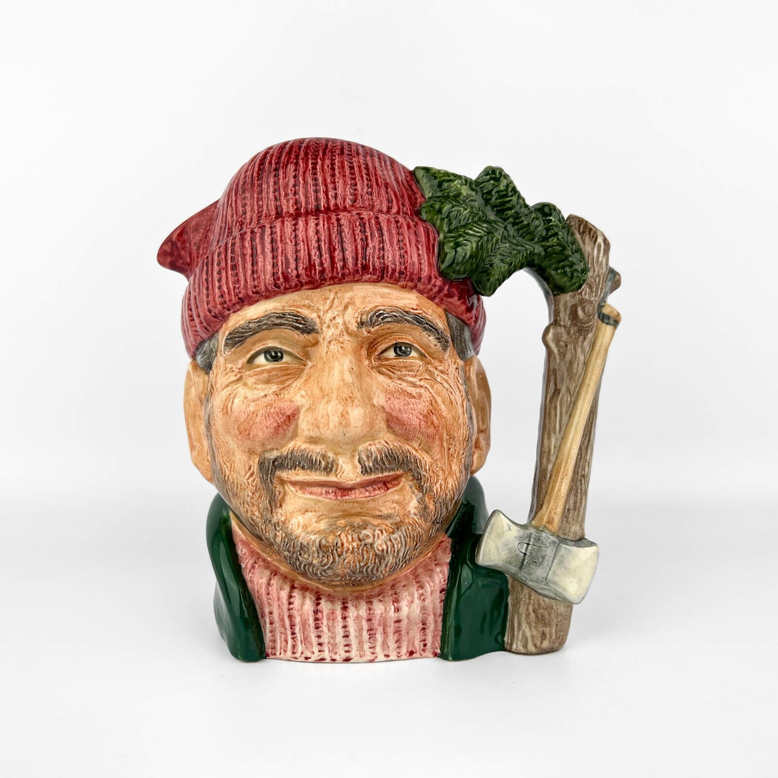 Кружка-тоби Lumberjack. Royal Doulton Англия керамика 1966 год