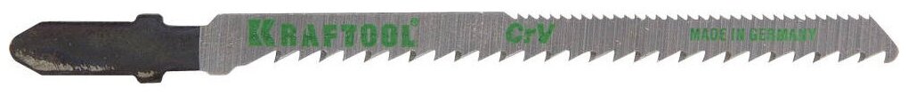 Полотна KRAFTOOL, T101AO, для эл/лобзика, Cr-V, по дереву, фанере, ламинату, фигурный рез, EU-хвост., шаг 2,5мм, 75мм, 5шт - фотография № 4