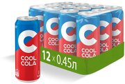 Напиток "Кул Кола" ("Cool Cola"), а/б 0.33 упаковка (12шт)