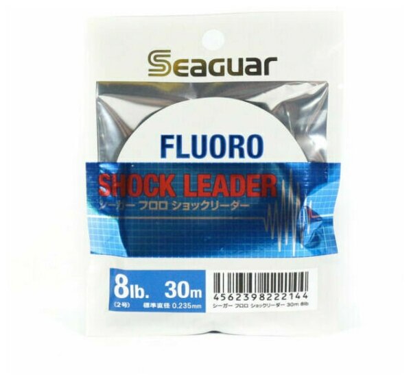 Seaguar Леска флюорокарбон SEAGUAR FLUORO SHOCK LEADER (SFSL001 (30 м 0235мм) )