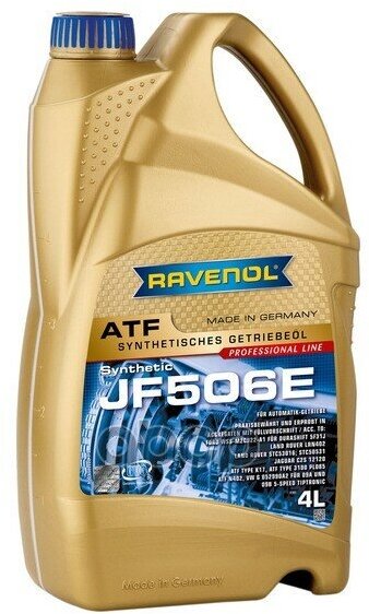 Масло Трансмиссионное Atf Jf506e 4Л (Синтетика+Пао) Ravenol арт. 1211119004