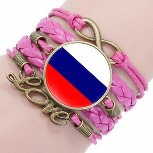 WowMan WM1055 Russia Flag Pink