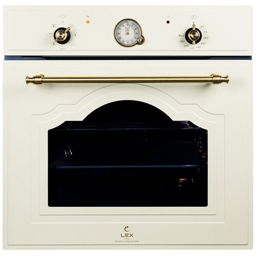 Встраиваемый духовой шкаф LEX EDM 6072 C IV Light Белый антик 4996600₽