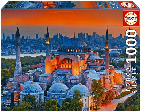 Пазл Educa 1000 деталей: Голубая мечеть, Стамбул